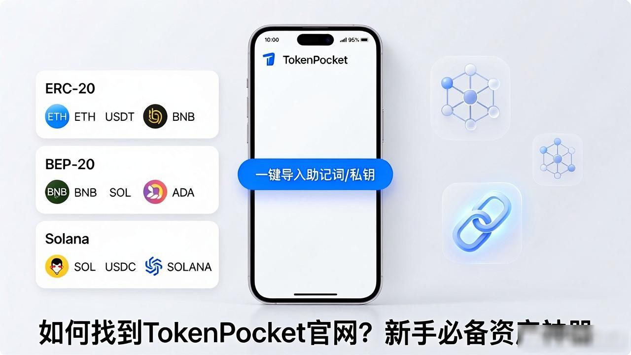 如何找到TokenPocket官网？新手必备资产神器