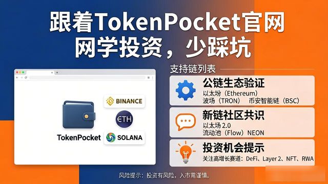 跟着TokenPocket官网学投资，少踩坑