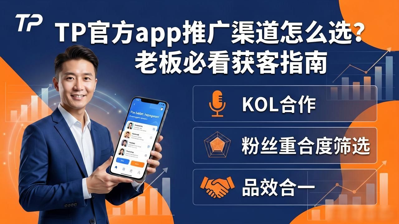TP官方app推广渠道怎么选？老板必看获客指南