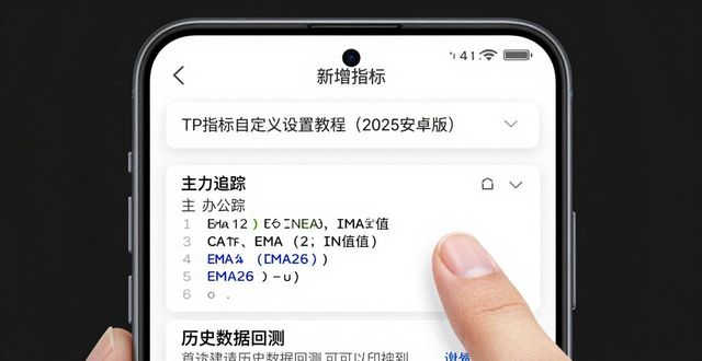 TP指标自定义设置教程（2025安卓版）