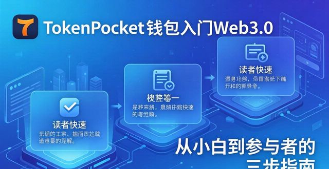 TokenPocket钱包入门Web3.0：从小白到参与者的三步指南