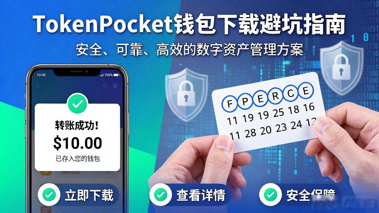 TokenPocket钱包下载避坑指南：三步保证资产安全