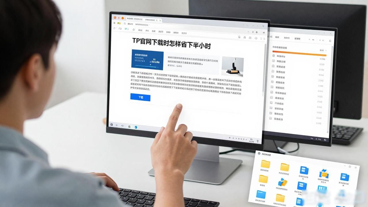 TP官网下载时 怎样省下半小时