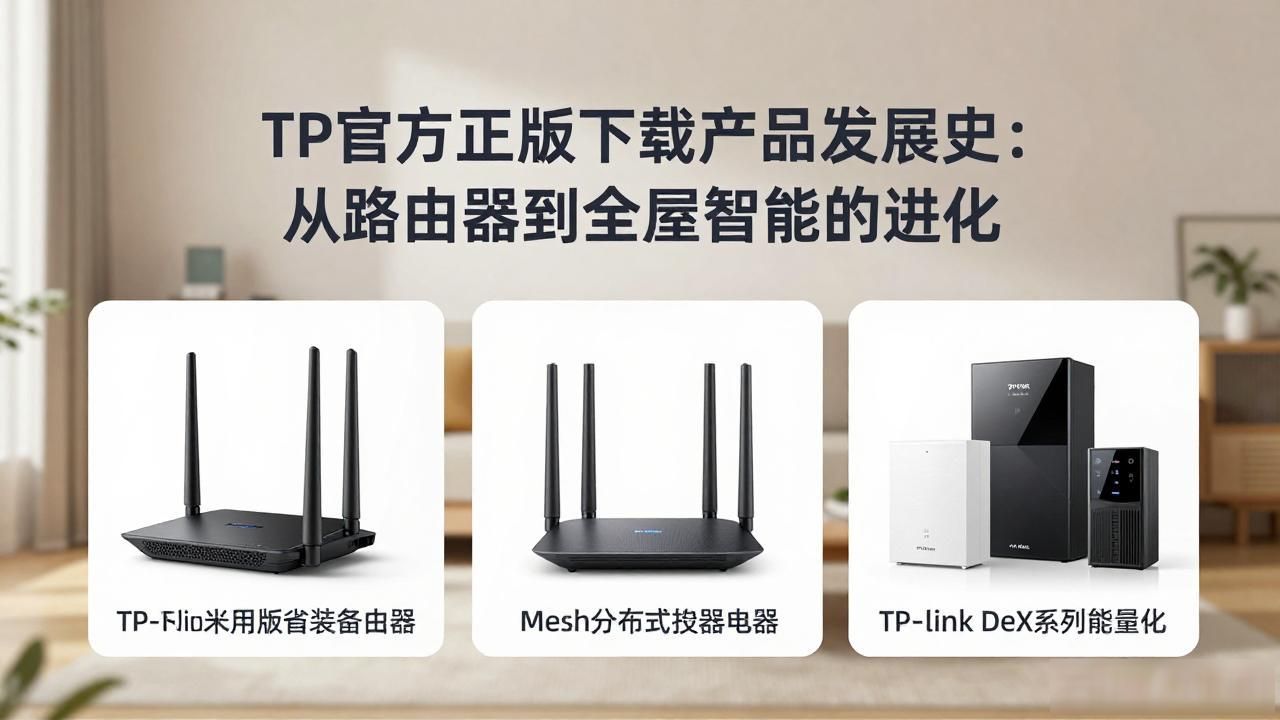 tp官方正版下载产品发展史：从路由器到全屋智能的进化