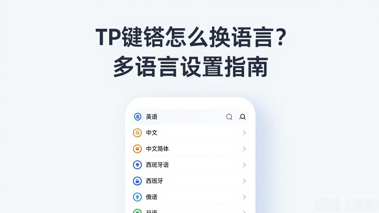 TP钱包怎么换语言？多语言设置指南