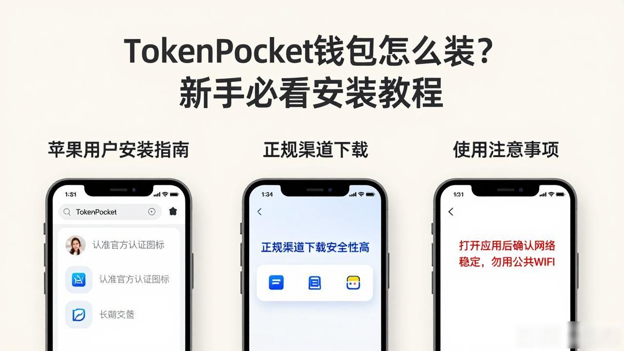 TokenPocket钱包怎么装?新手必看安装教程