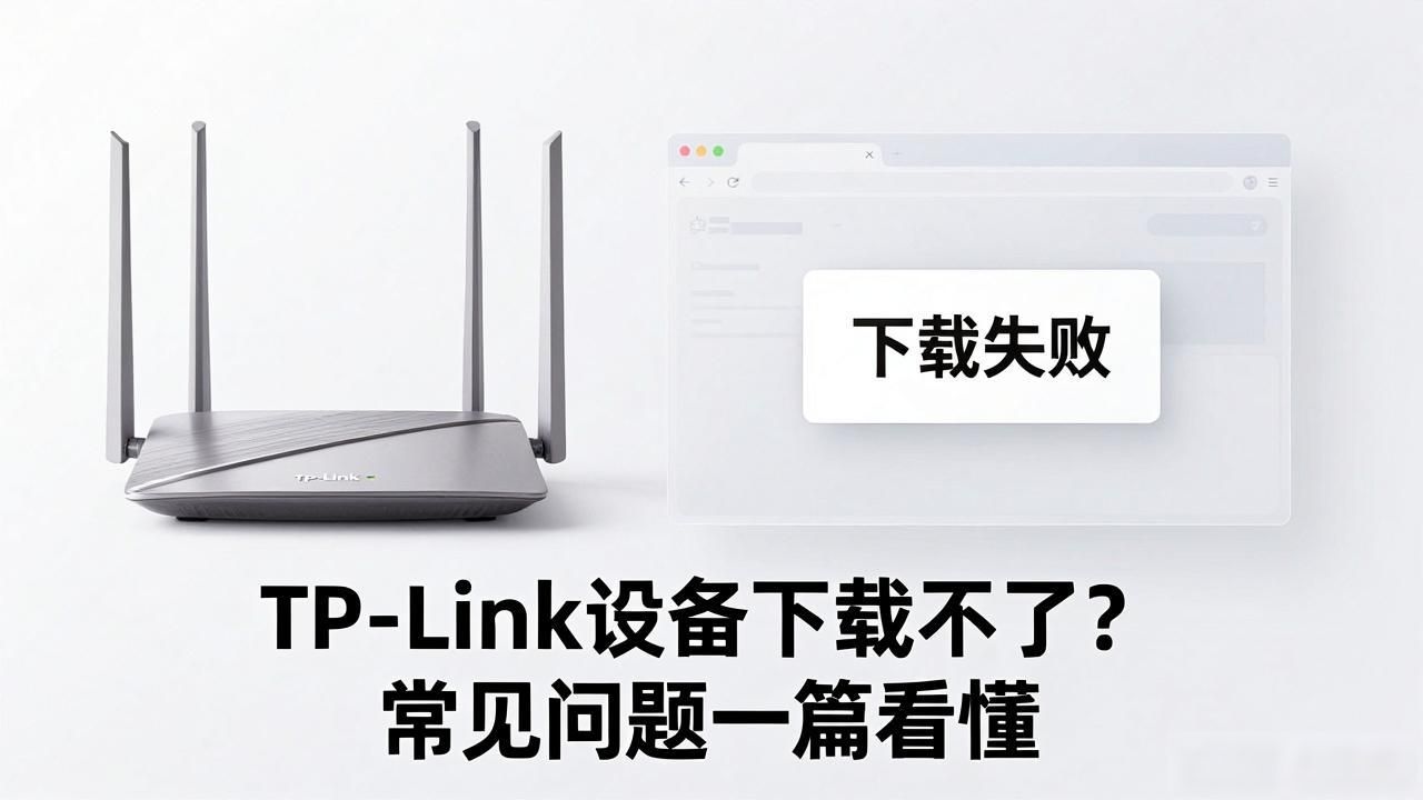 TP-Link设备下载不了？常见问题一篇看懂