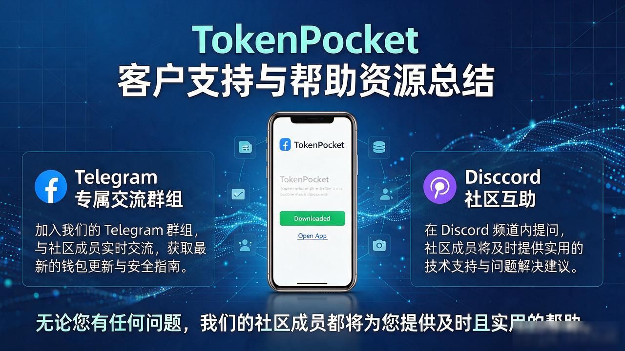TokenPocket钱包安卓下载后 客服支持与帮助资源全整理