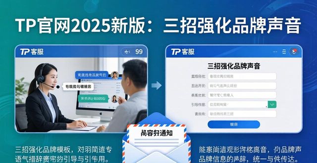 TP官网2025新版：三招强化品牌声音