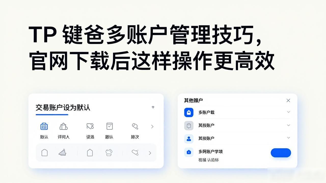 TP钱包多账户管理技巧，官网下载后这样操作更高效