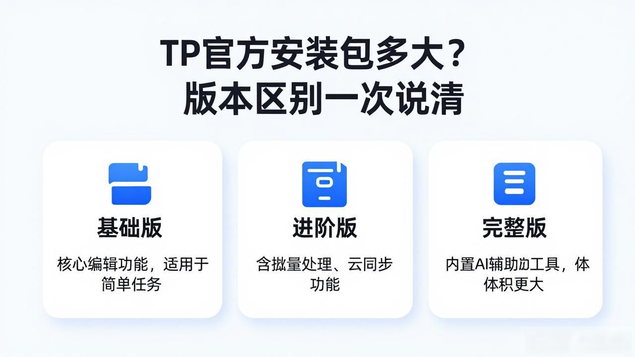TP官方安装包多大？版本区别一次说清