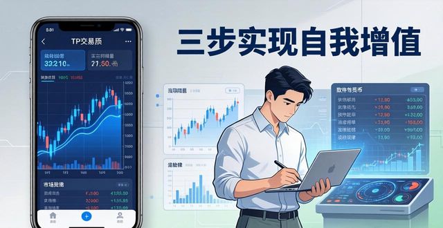 TP交易所app下载后,三步实现自我增值